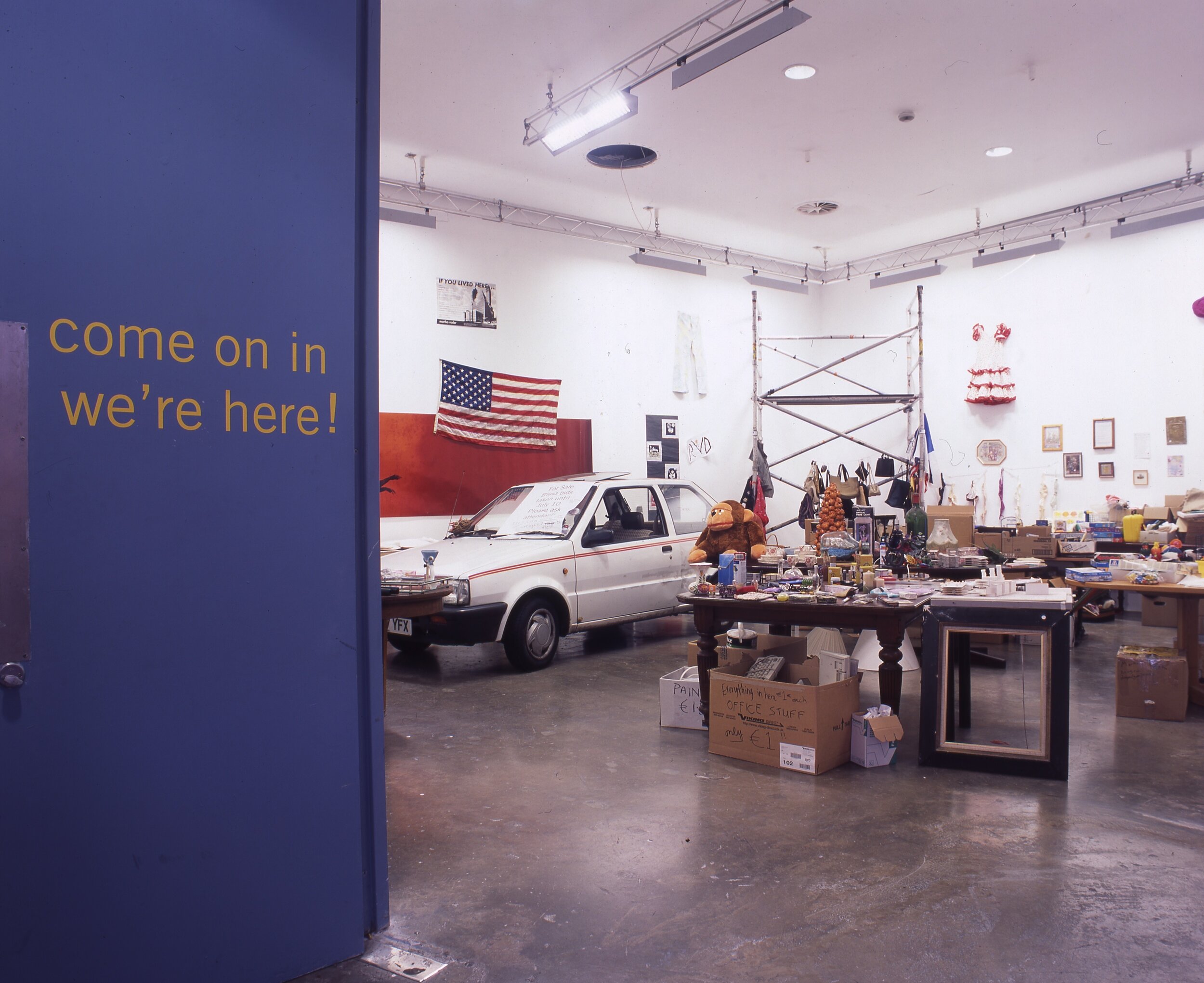 Monumental Garage Sale, Project Arts Centre, Dublin, 2004