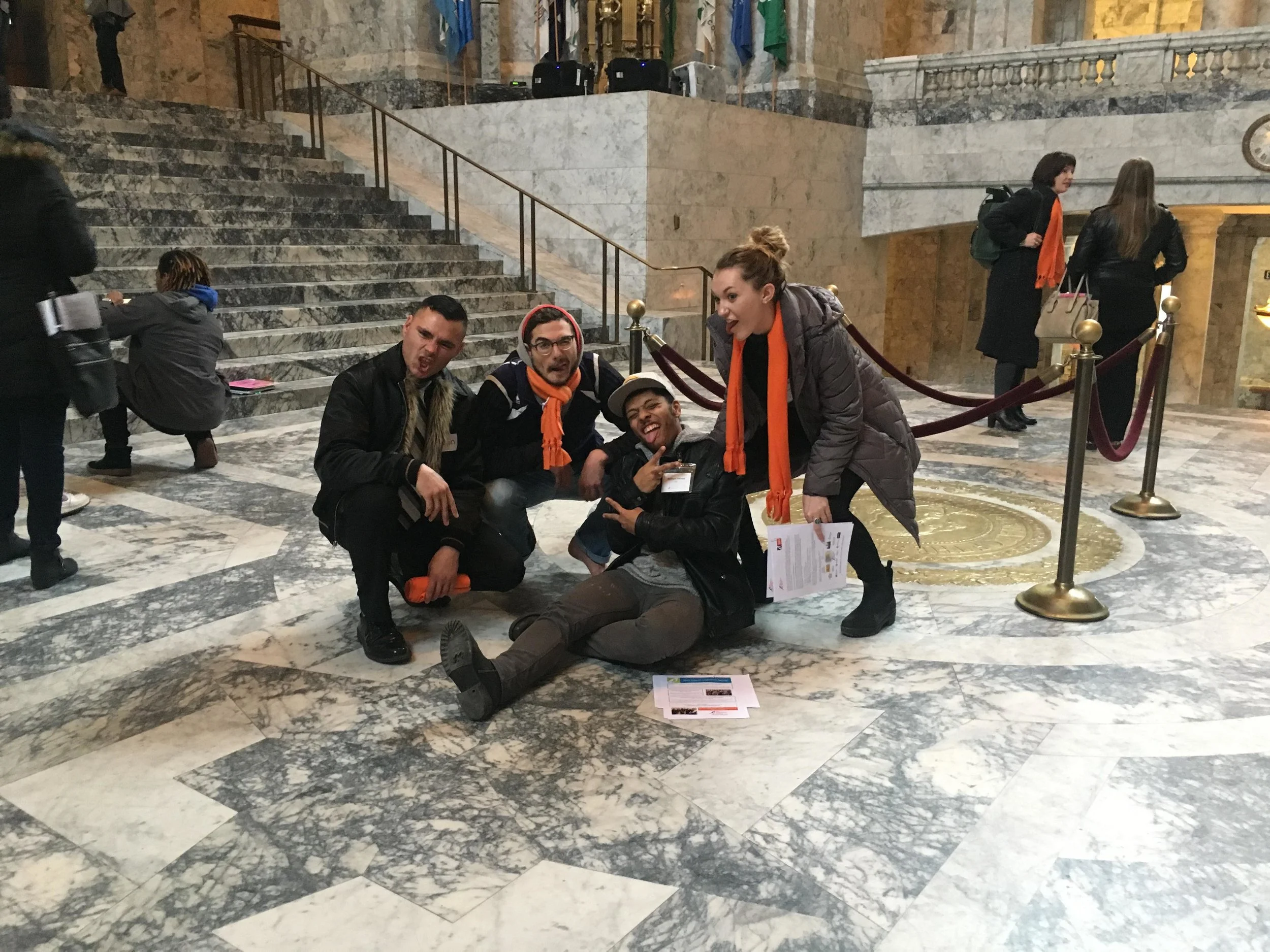 A visit to Olympia on Youth Advocacy day to champion policy supporting our young people. Participating in empowering justice work with our young people has been a great practice and reminder to me of the “right path” we as Christians are meant to walk upon.