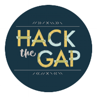 Hack the Gap Logo