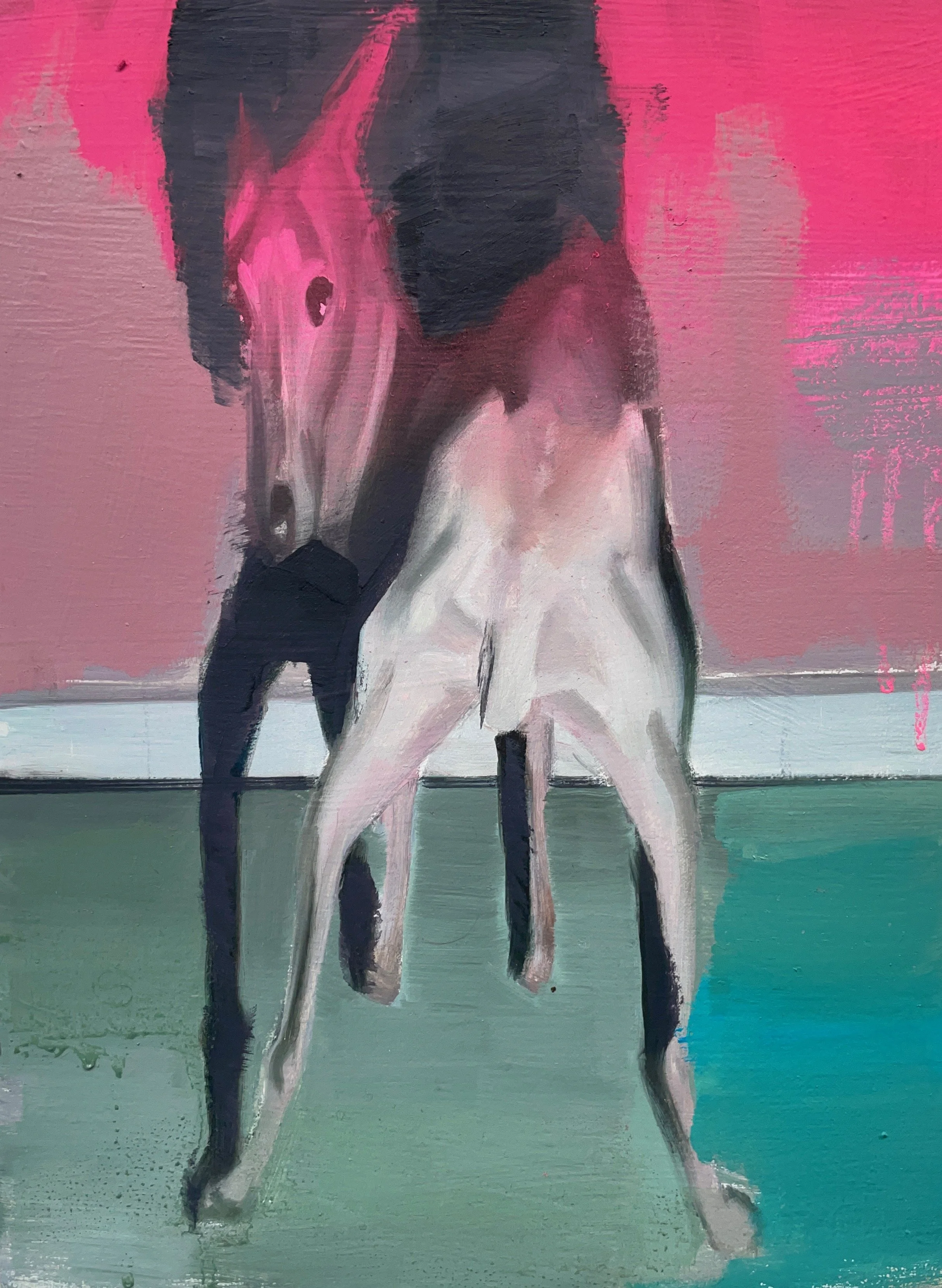   Internet Sensation , 2025  Oil on canvas  9×12 inches  $550 