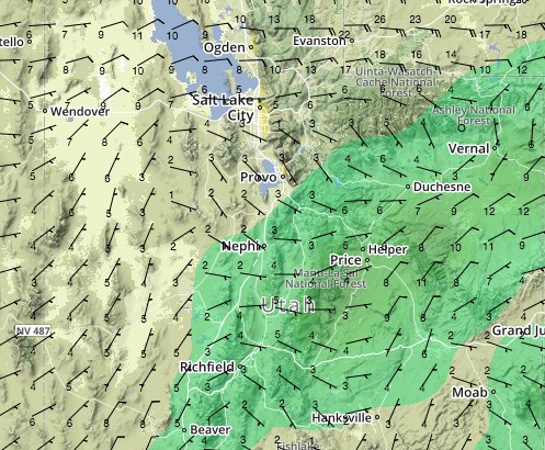 8,000ft Winds at 08:00