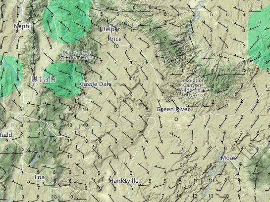 6,000ft Winds at 08:00