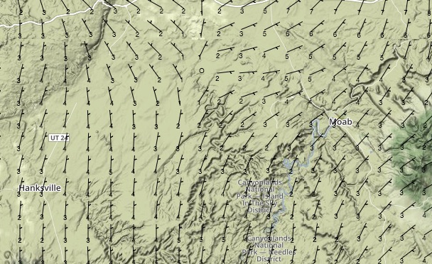 Surface Winds at 06:00