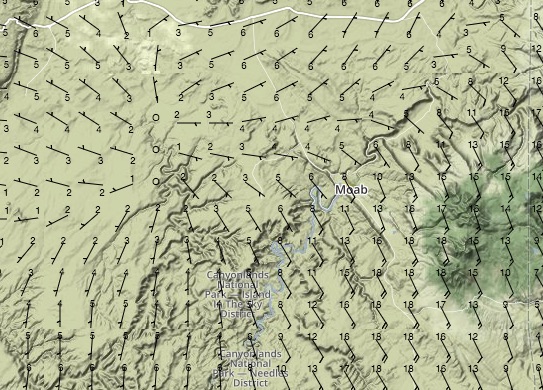 Surface Winds at 06:00