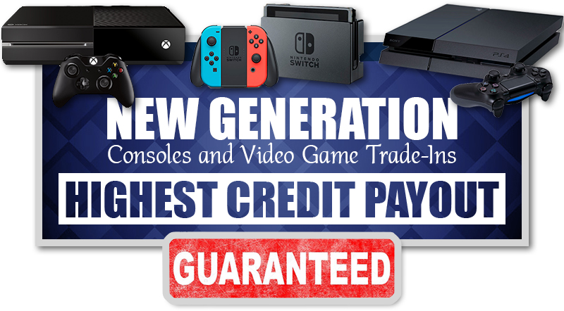 trade in video game consoles