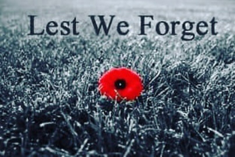 Today on the 11th day of the 11th month we remember all those who gave their life in service to their country. Lest we forget