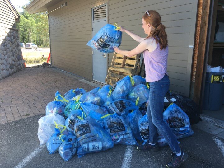 Zero Waste Challenge trash stack.jpg