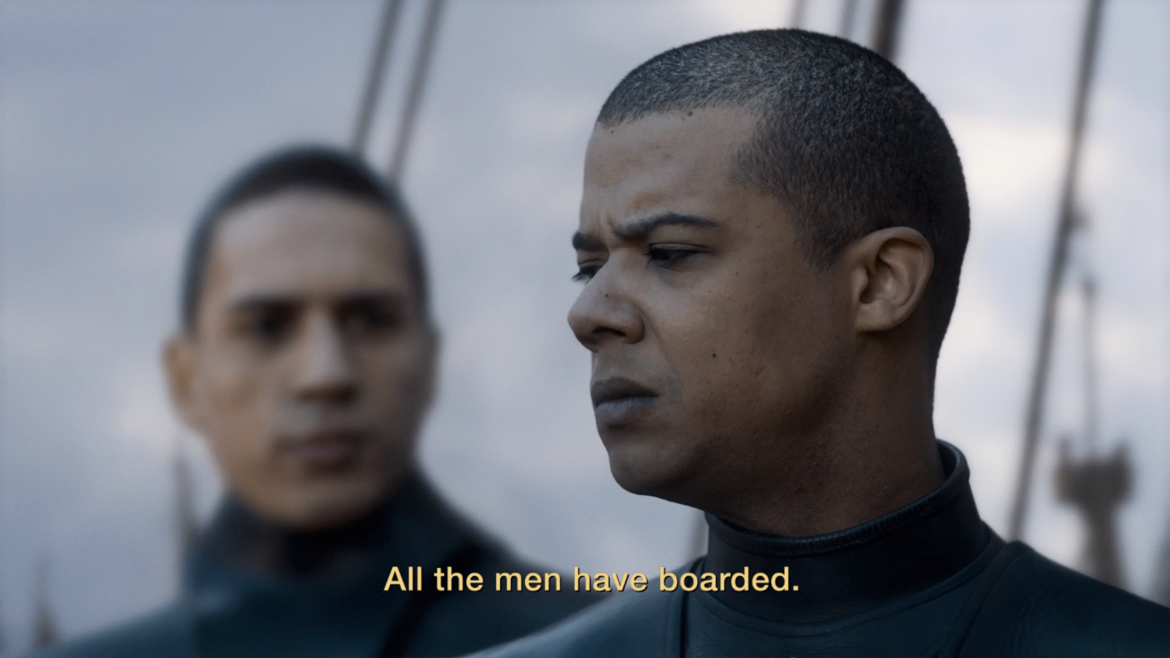 “Good, I’m getting tired of mean mugging Jon anyway.”