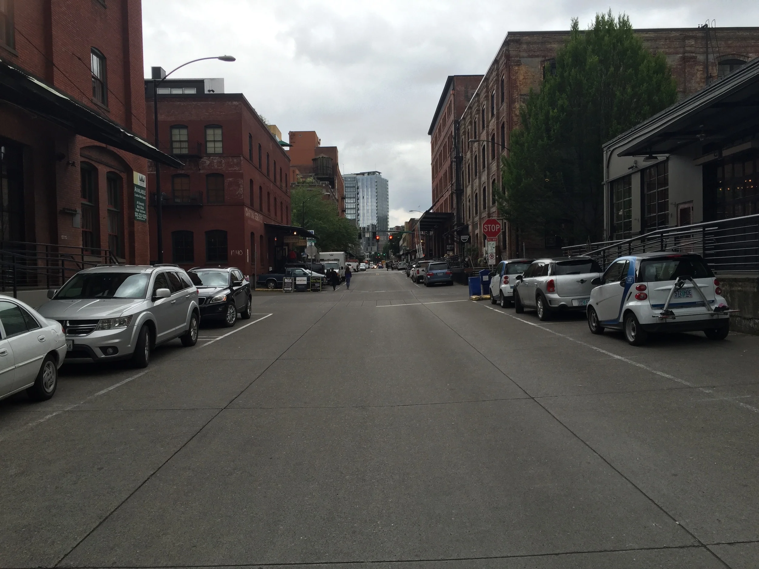  Retrofitting the old industrial area in the Pearl District of Portland.