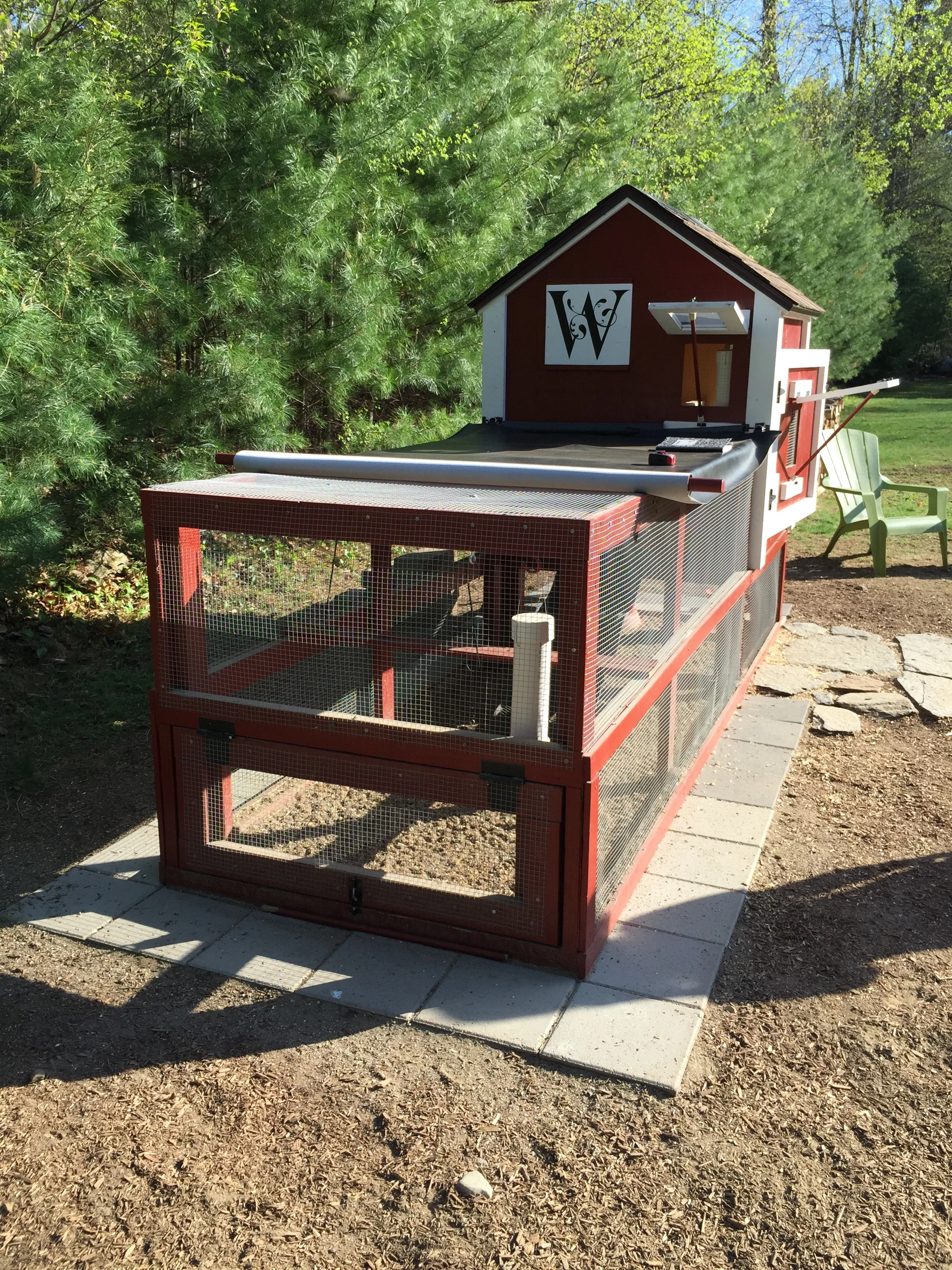 Chicken Coop: side view