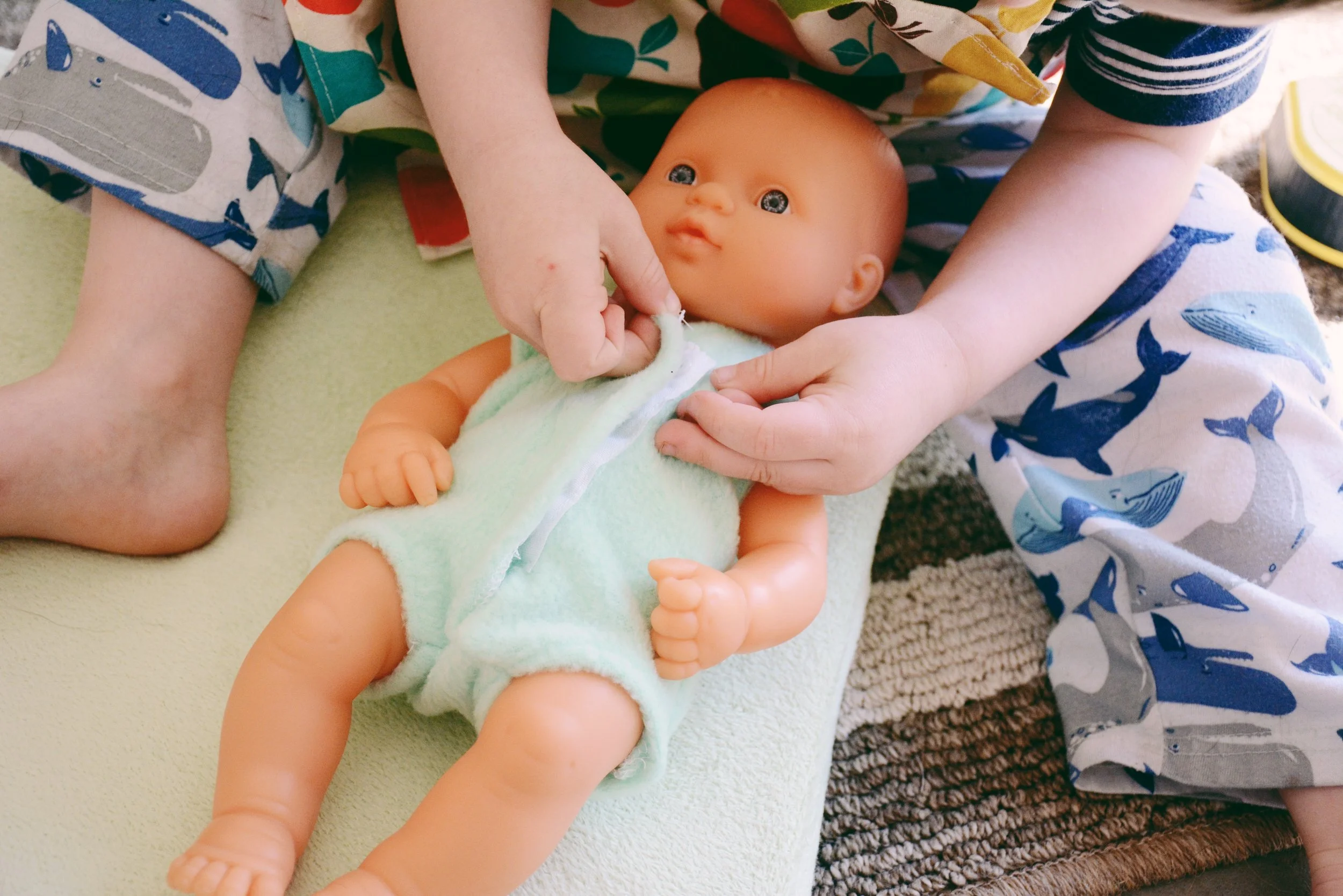Getting Ready for Baby A Montessori Inspired Toddler Discovery