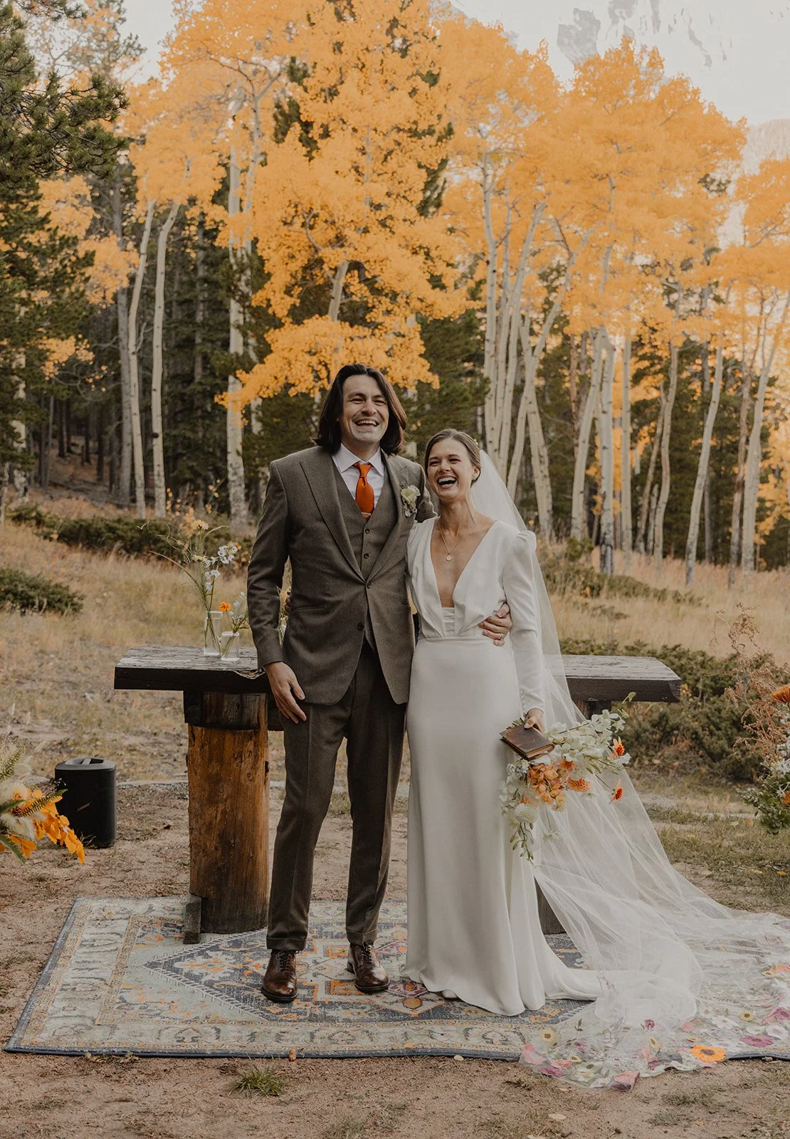 An Intimate Fall Wedding at Dao House in Estes Park, Colorado — Dylan &amp; Leacy