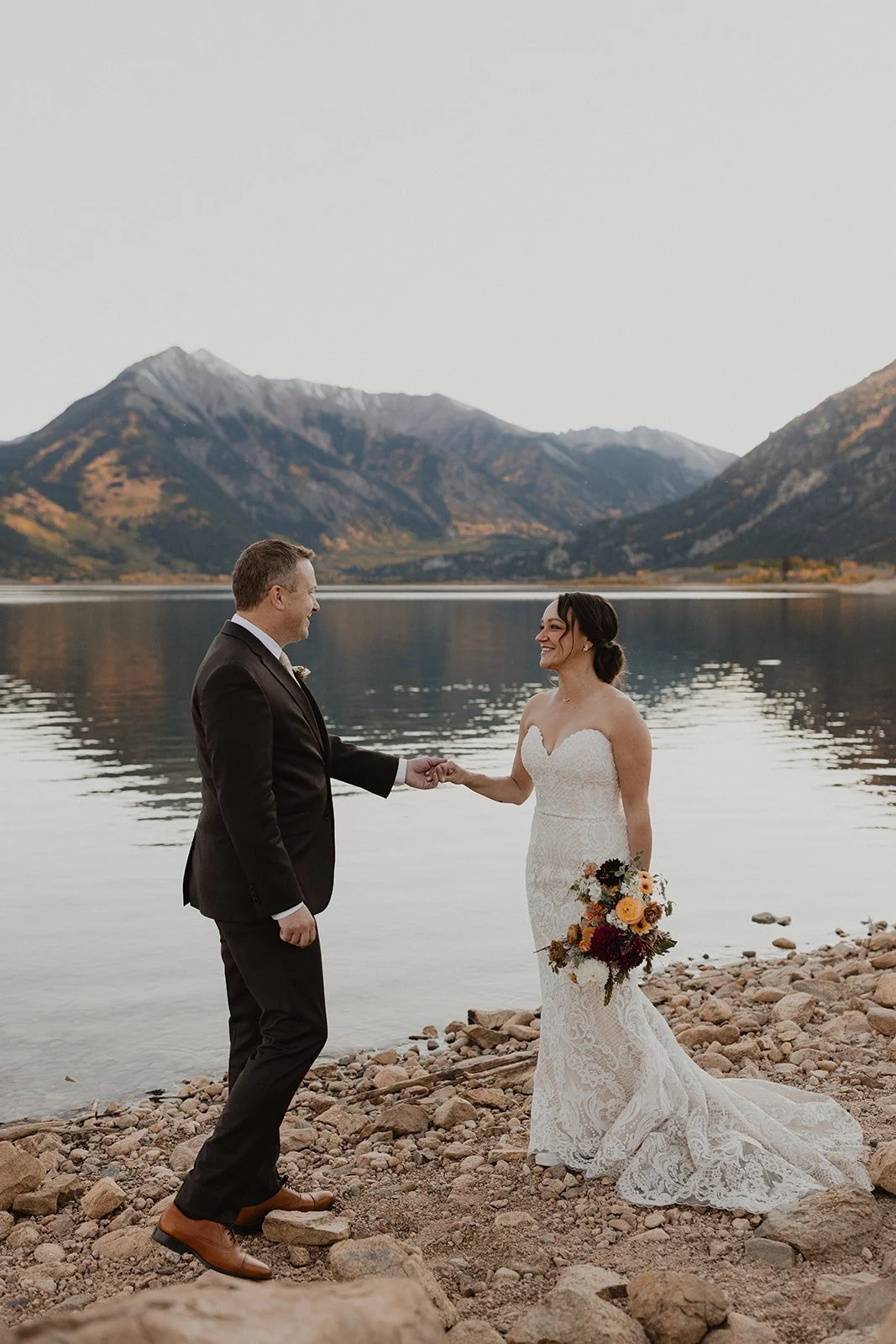 A Joyful Elopement at Twin Lakes, Colorado - Jill &amp; Con