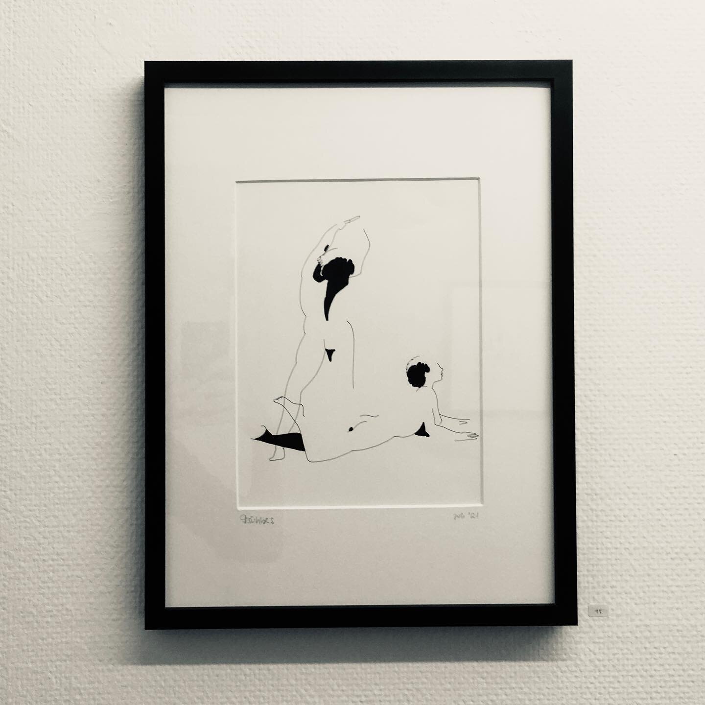 Close ups from my works hanging at @eckegalerie at the moment. &bdquo;Bodies - 10 positions&ldquo; is up for another week. If you are interested in one of the artworks, drop me or the gallery a message 📮