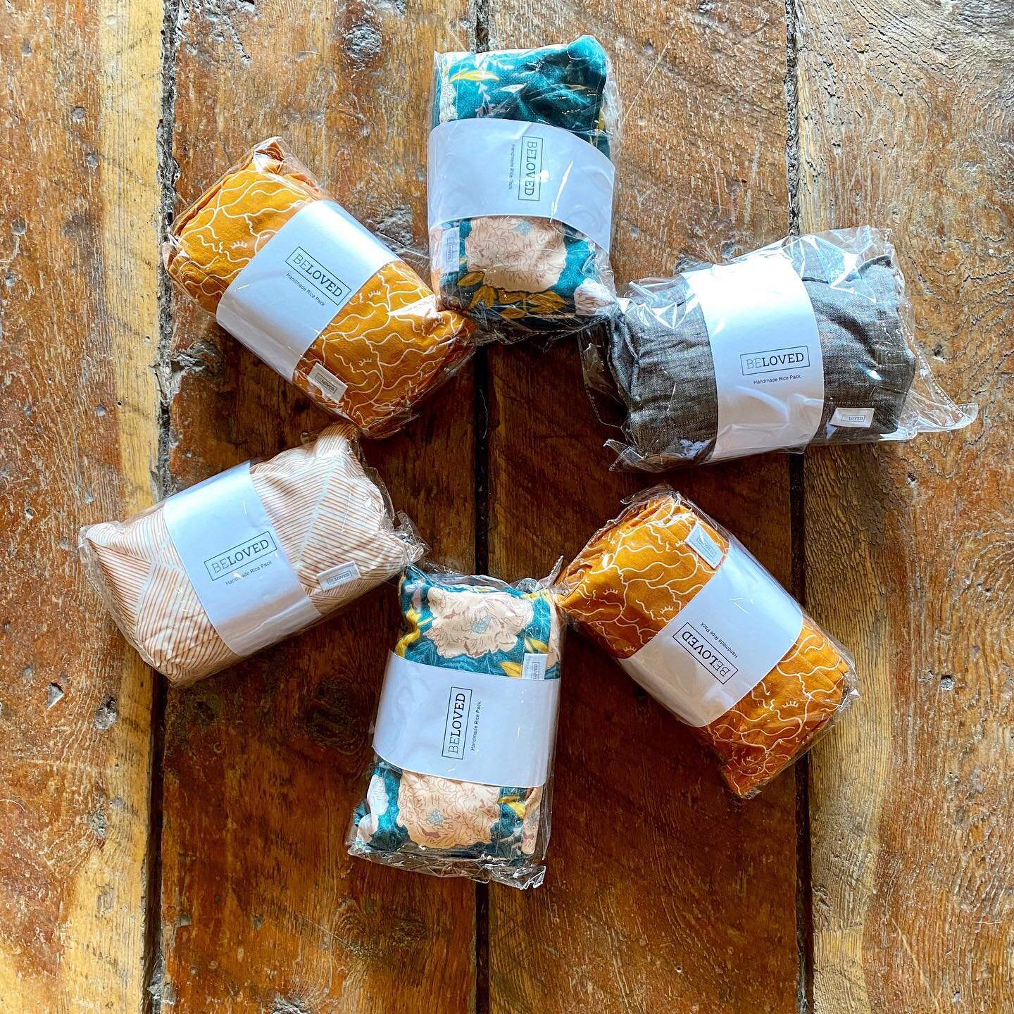 New maker alert! Vida of @belovedbyv crafts these lovely handmade rice packs, with the intention of comfort and love. &ldquo;Her overall mission is to create welcoming spaces and experiences that encourage people to heal and flourish not matter their
