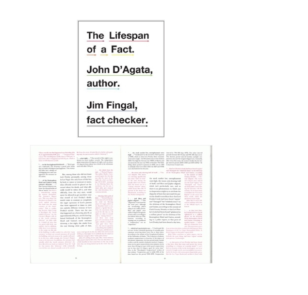 The original book and spread. Problem: The margins can go too heavy and sometimes it's not right next to the original text it comments about.