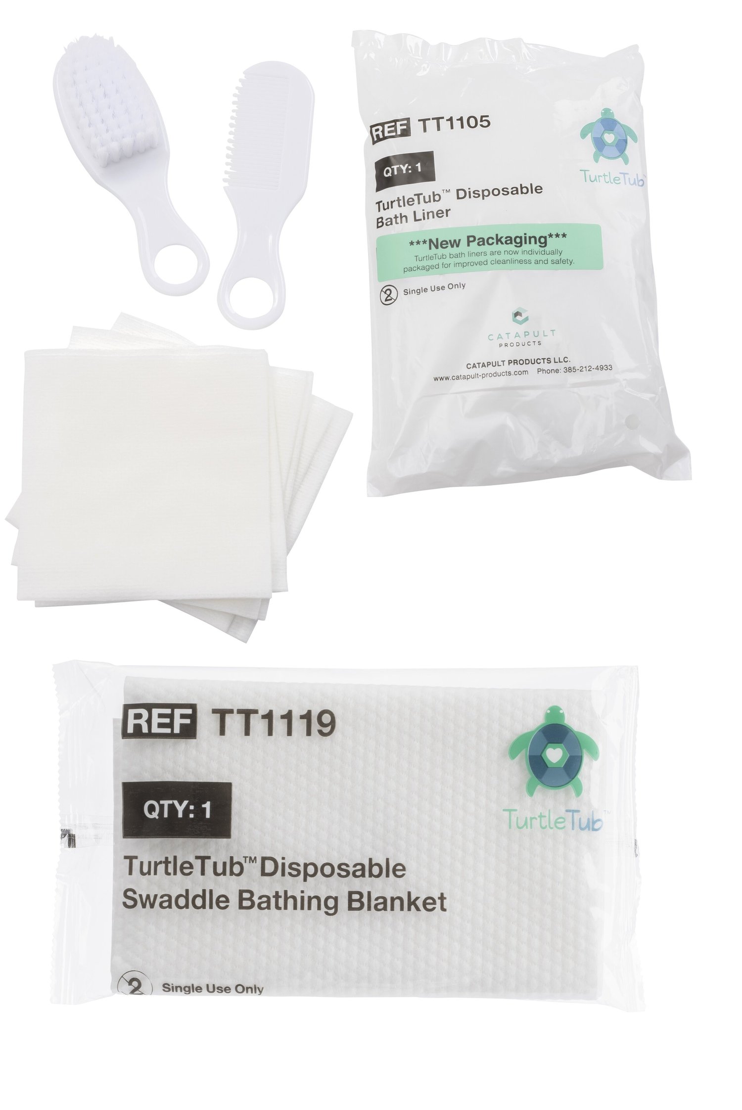 Infant Disposable Bath Liners | TurtleTub Disposable Liners