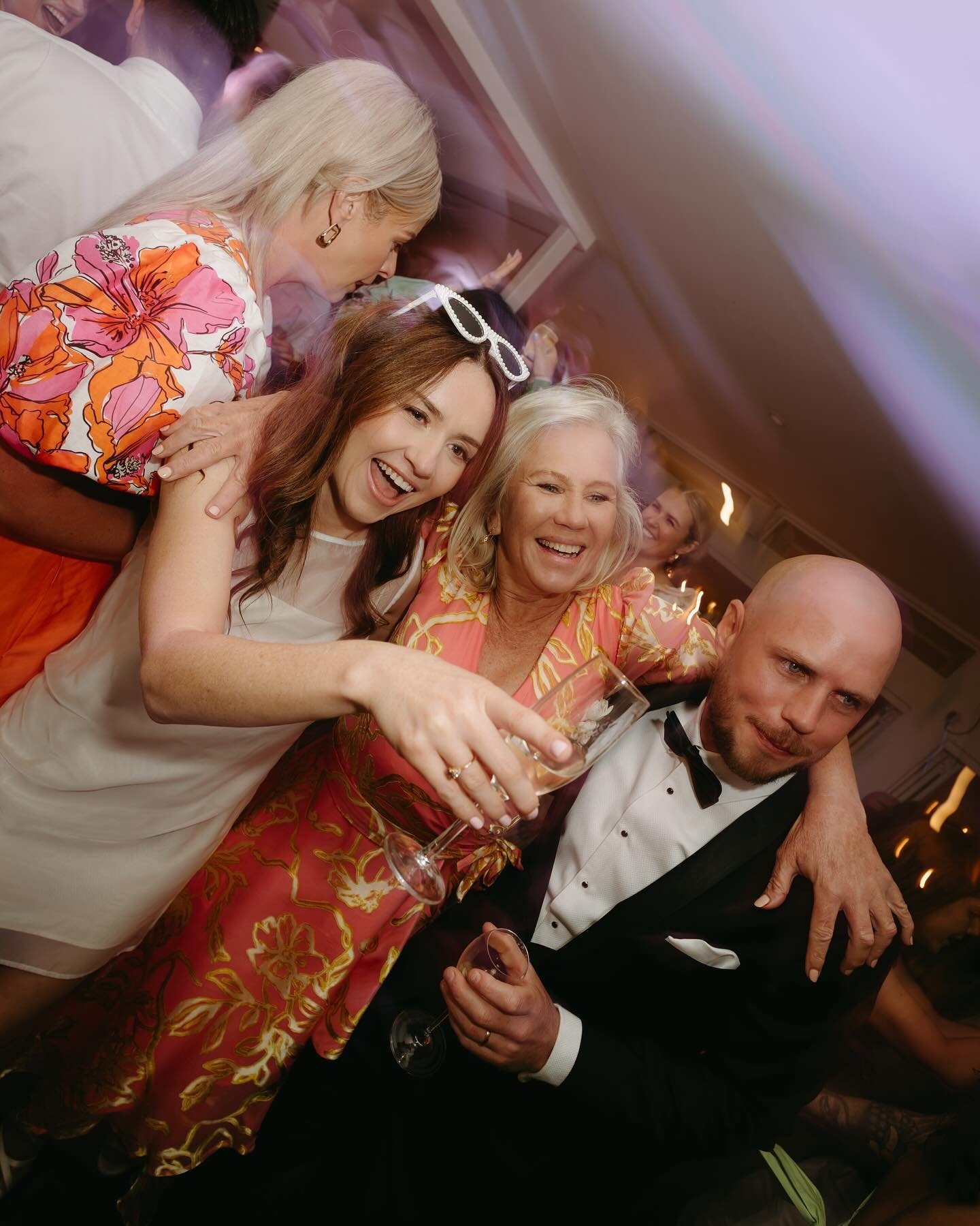 Court &amp; Ando on the dancefloor at @dunesweddings with @silentshoutent