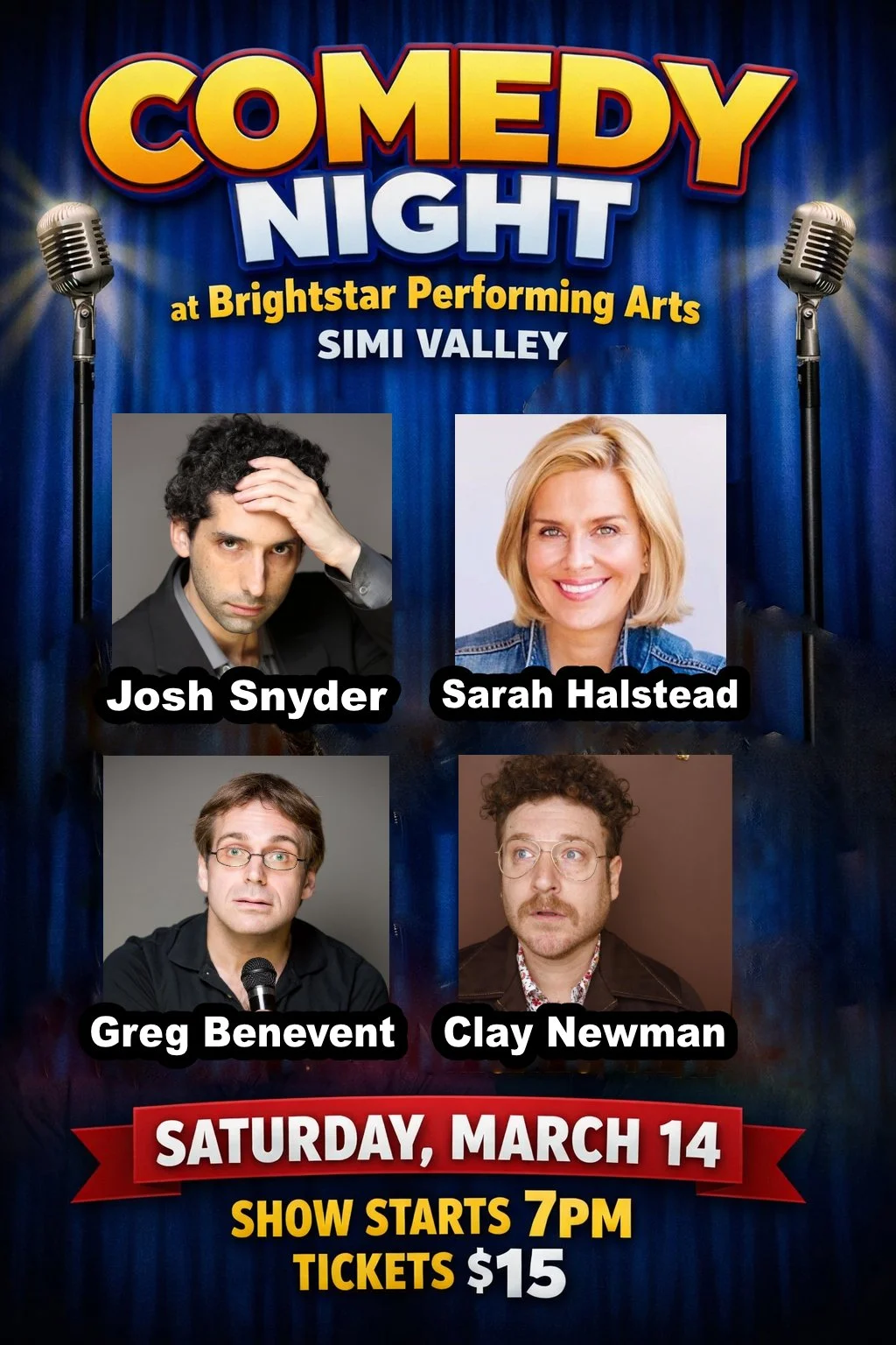 Simi Valley, Ca: The Living Room Show @ Brightstar Performing Arts