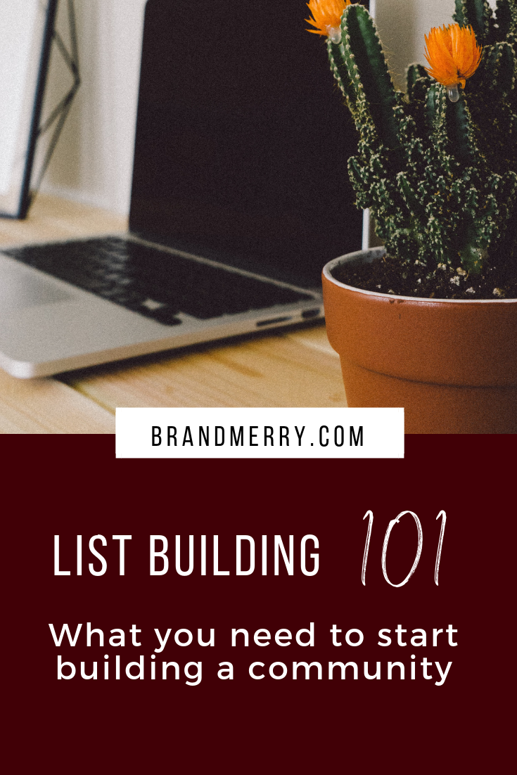 List building 101: What you need to start building a community, email marketing, how to create your first email sequence, how to build your list | Michelle Knight
