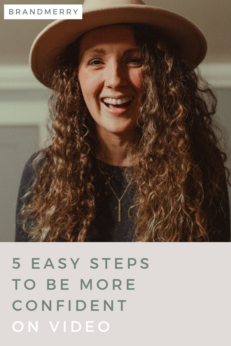 Video is necessary IF you are building an online brand and business.There are so many options now with Facebook Live, Youtube, IGTV, Instagram Live and Insta Stories just to name a few. Basically video is non negotiable when it comes to an online business, but what do you do if you don’t feel confident to add video to your business? I’m sharing 5 easy steps to be more confident on video.
