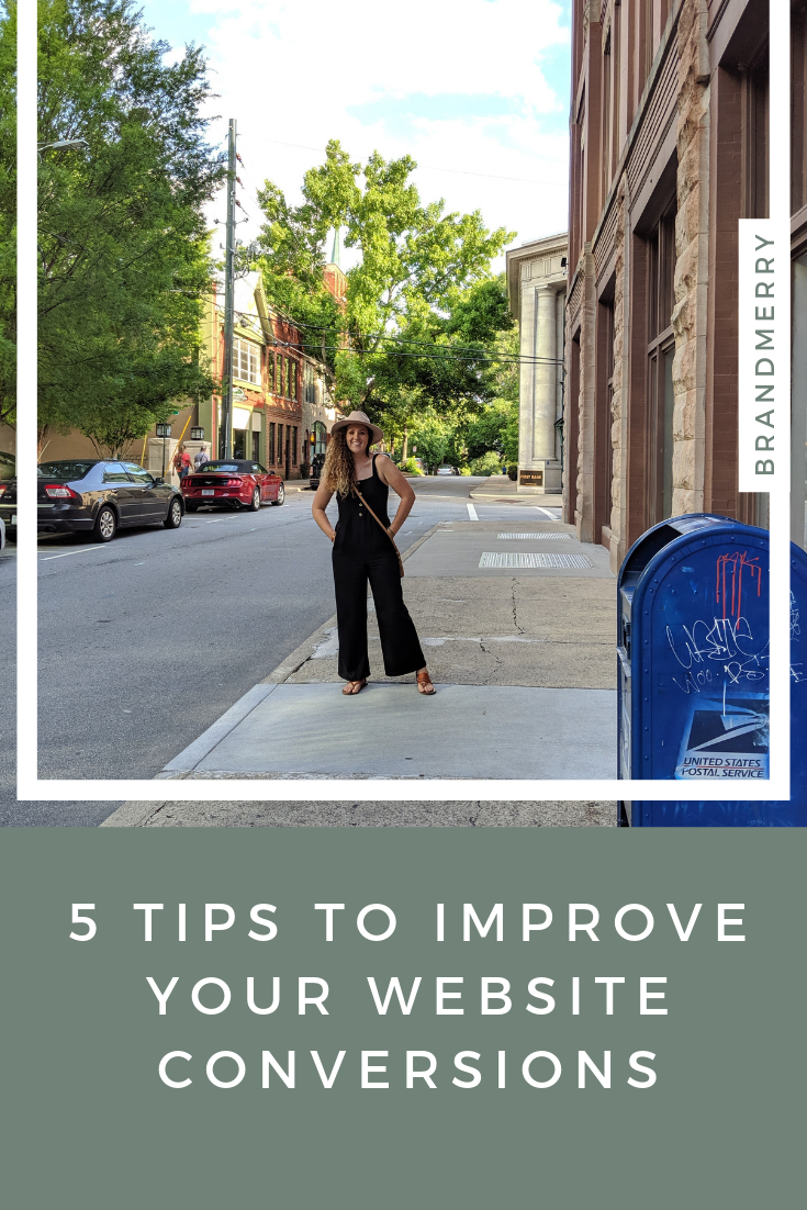 5 Tips to Improve Your Website Conversions — Brand Coach | Branding ...