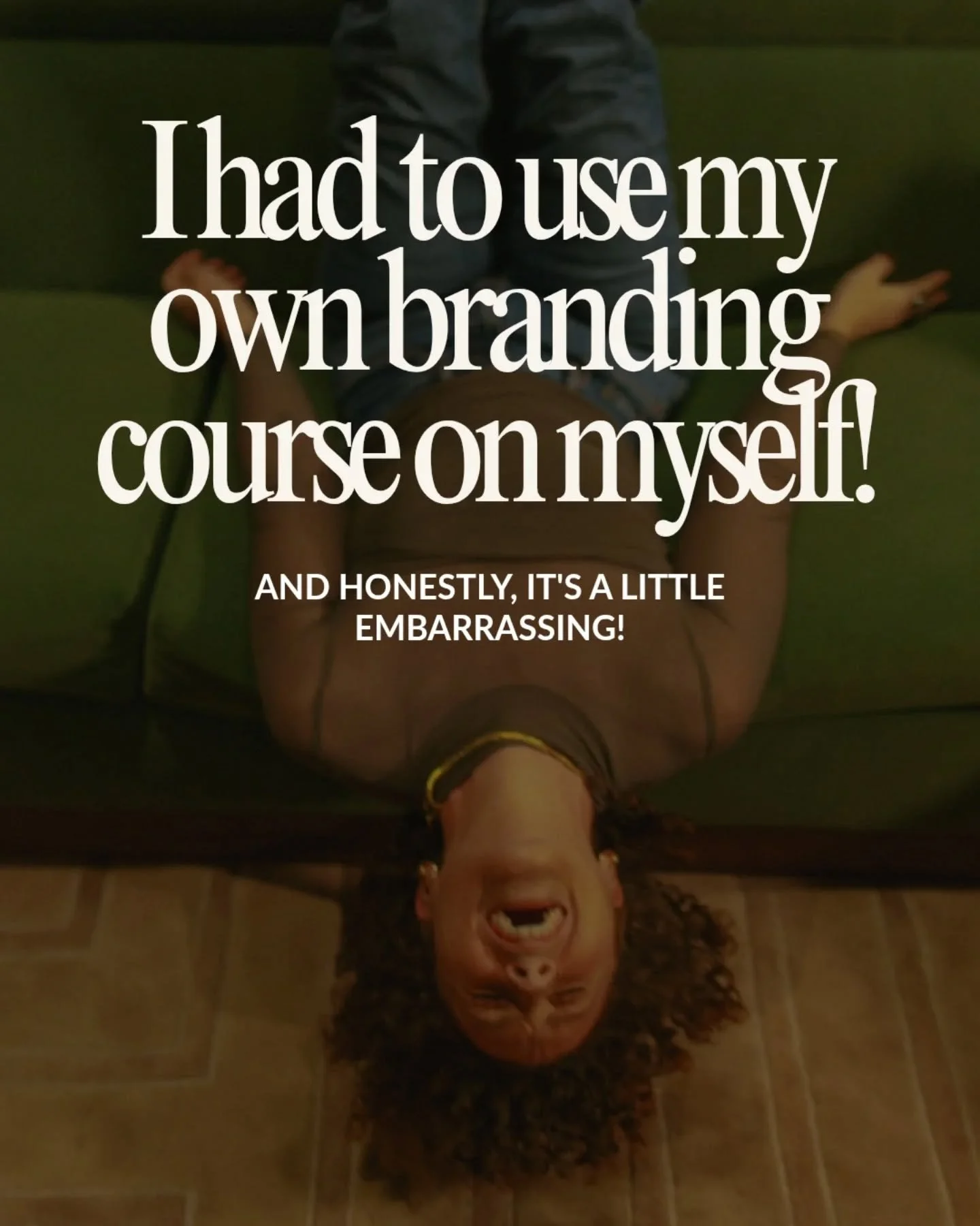 New website, who dis? 😂

I put my head down in 2025 and did the work. Restructured programs. 
Built new courses. 
Refined messaging. 
All centered around storytelling.

You know what kick-started it? I forced myself to go through my own signature br