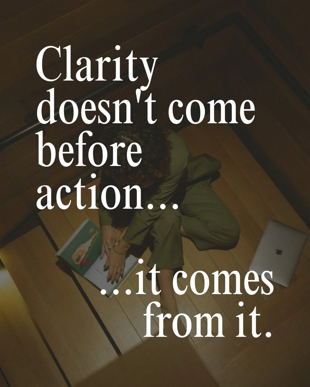 I spent 8 months "getting ready" to launch my business.

I was researching niches. Perfecting my website. Rewriting my about page for the fourth time. Going numb trying to decide on my fonts and colors. 

I told myself I was being strategic