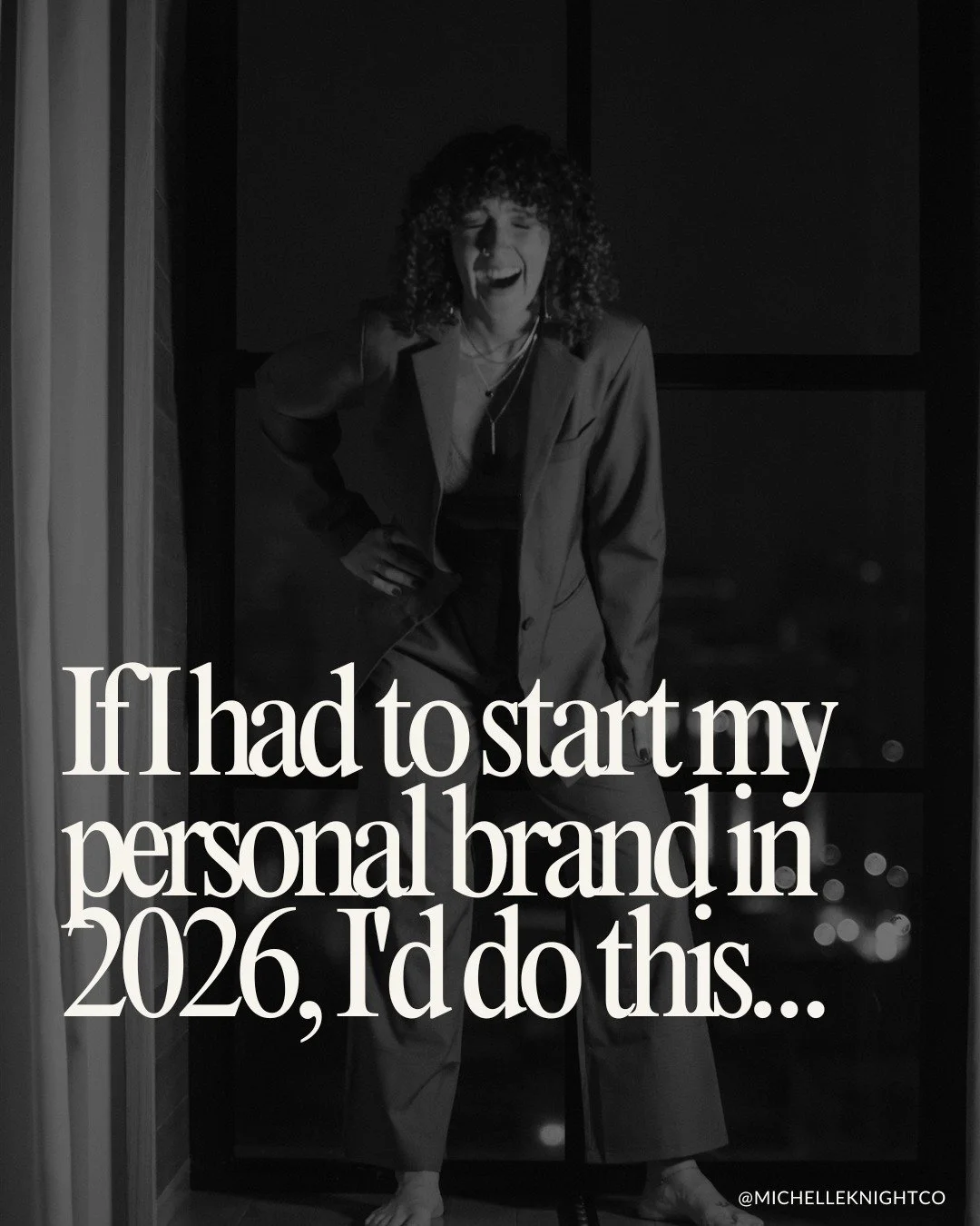 If I had to start my personal brand from scratch in 2026, I wouldn't start where most people do.
I wouldn't start with a website. 
I defintely wouldn't worry about a logo.
And, I absolutely wouldn't spend time worrying about my fonts and colors.
I'd 