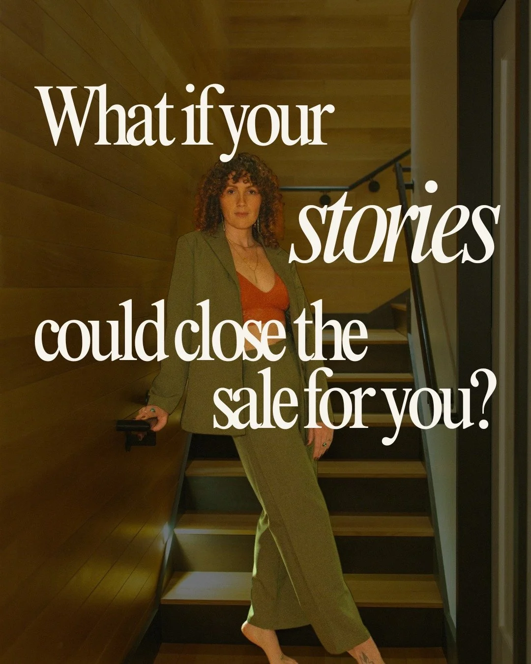 I've spent nearly 10 years teaching entrepreneurs how to tell their stories. But there's a piece I haven't taught publicly yet: how to use storytelling to SELL.

Not in a gross, manipulative way. In a way that feels like a natural conversation where 