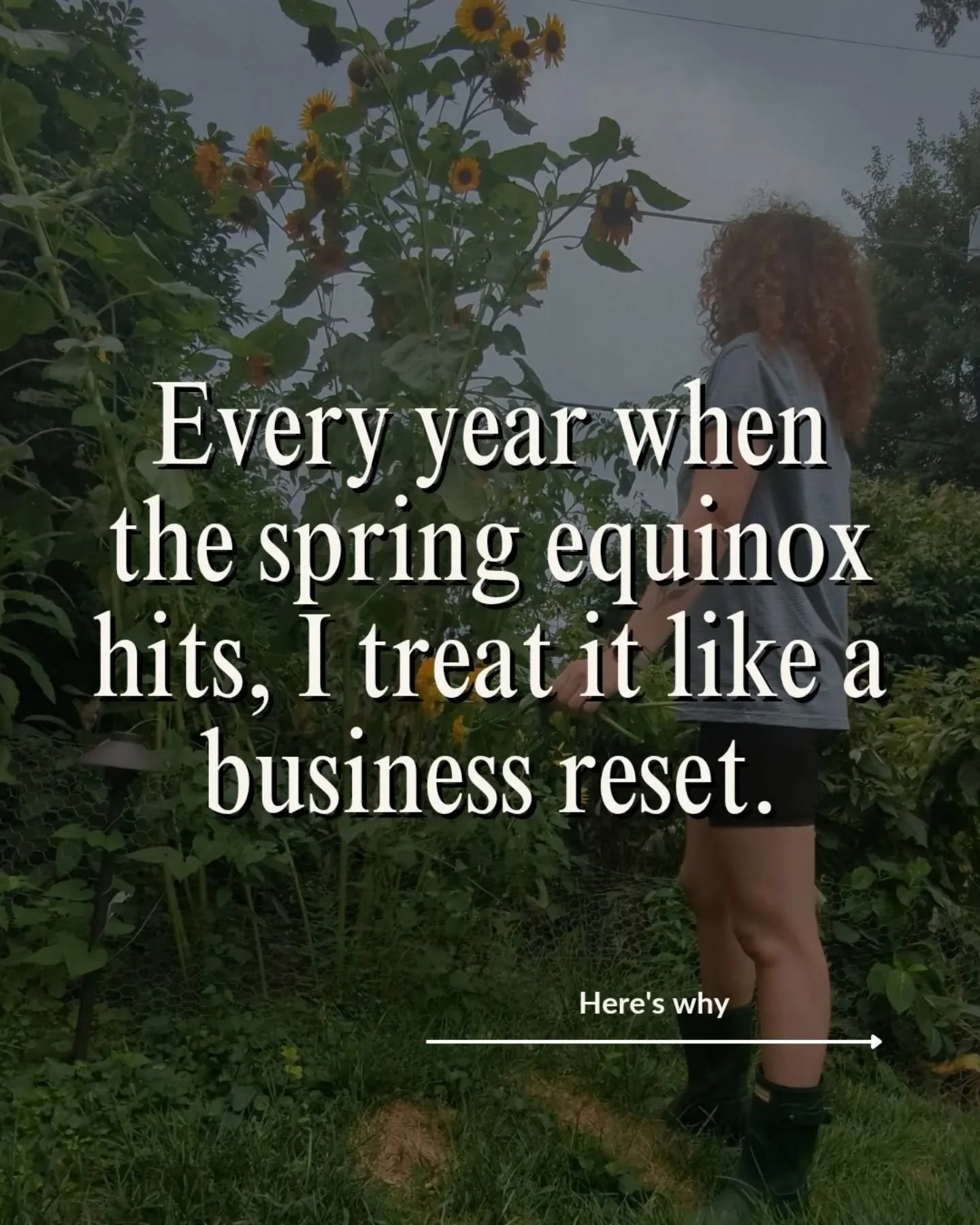 A day late but it's ok! Happy Equinox friends ☀️☀️