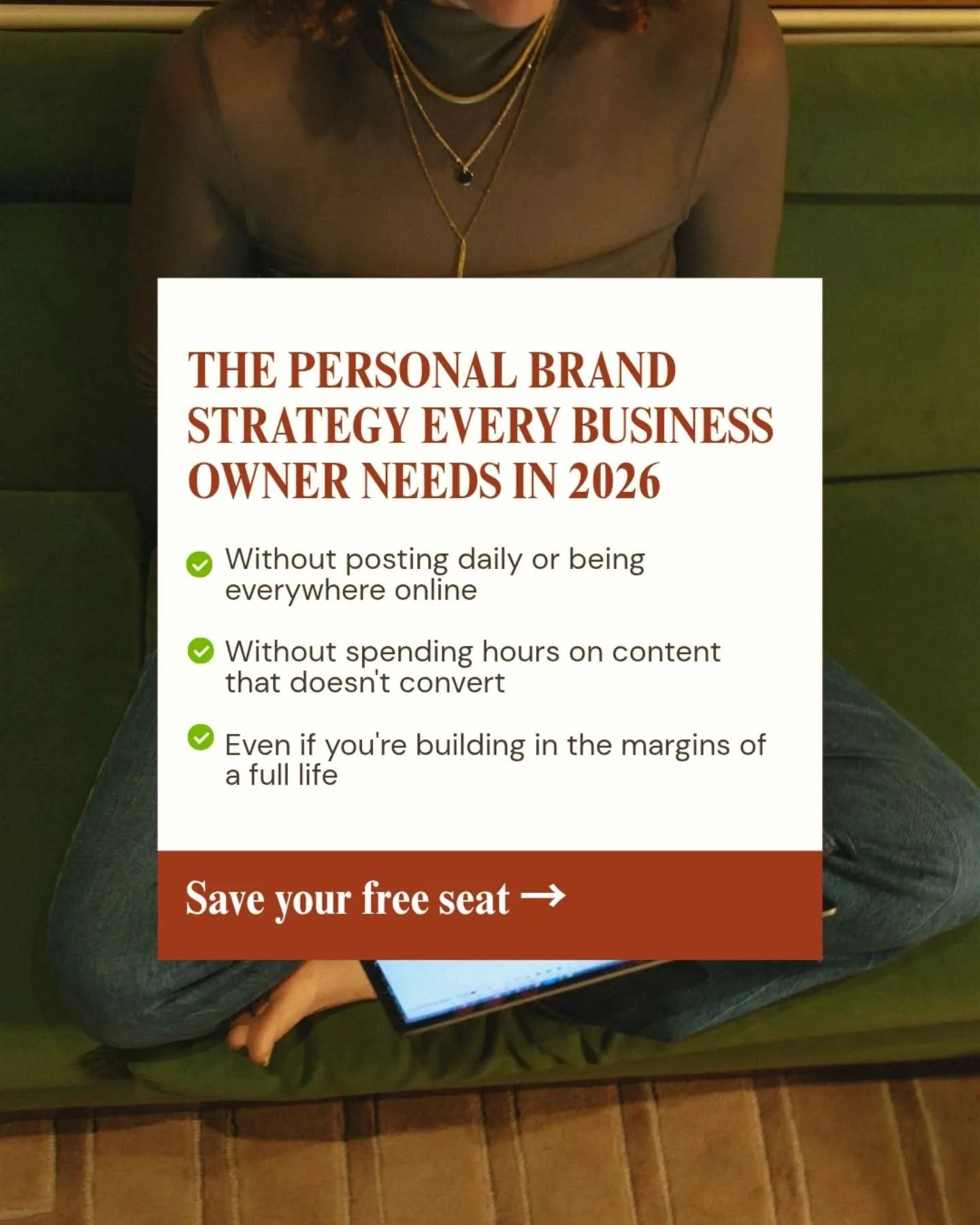 There's a reason personal branding is on the rise right now, and it's not just because audiences want to feel connected to the people they buy from, although they do.

It's because the entrepreneurs who built the old way burned out. They followed the