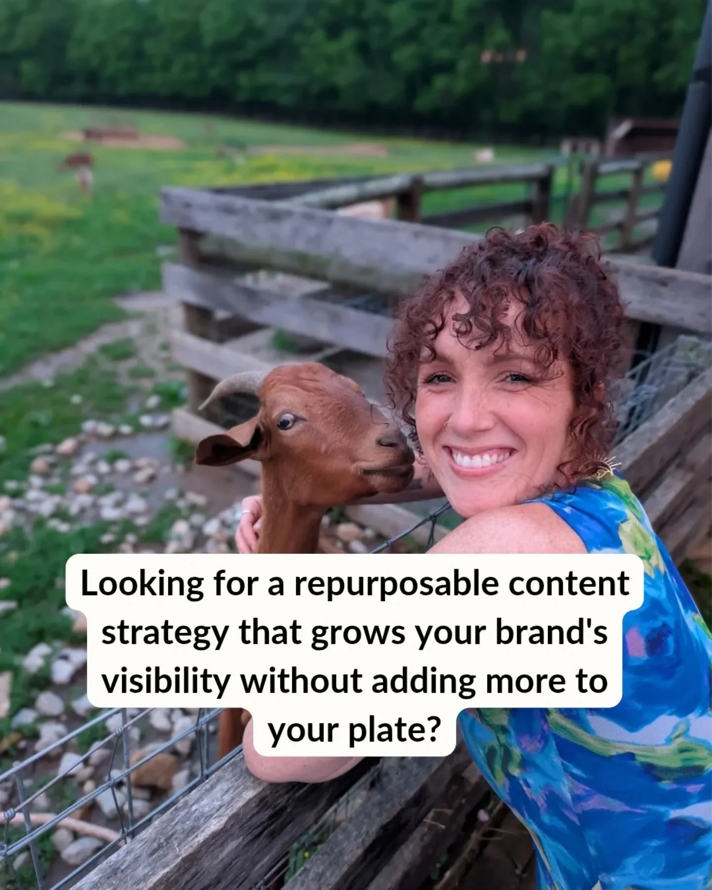 Content doesn't have to feel like a second job.
When you know which platform is right for you, what you're actually talking about, and how to repurpose what you've already created, then the whole thing gets lighter. 

You stop starting from scratch e