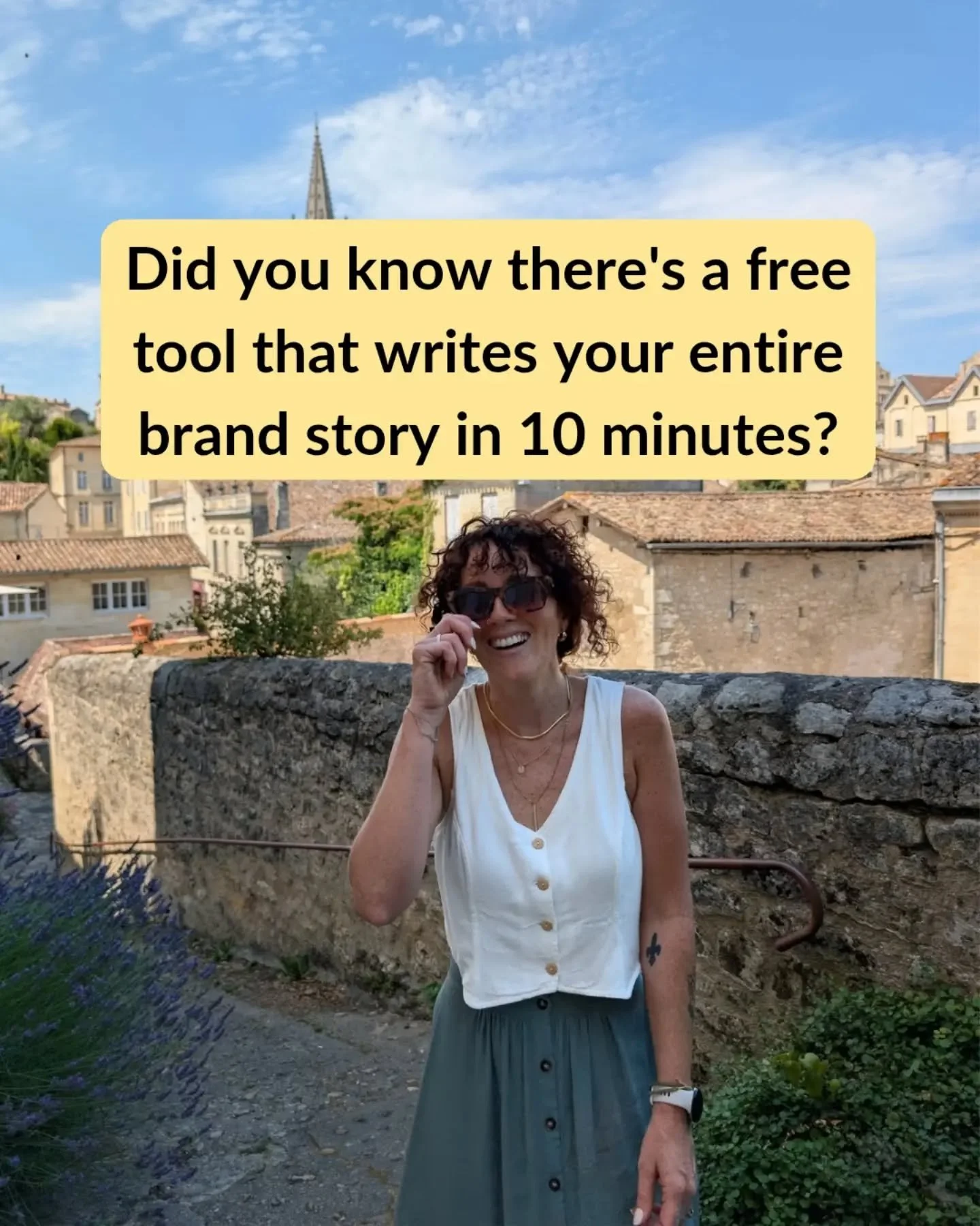Most people stay stuck on writing their brand story, so I built a free tool that does it in ten honest minutes, fed with the same frameworks I've used for a decade.

Comment TOOL below and I'll send you the link.