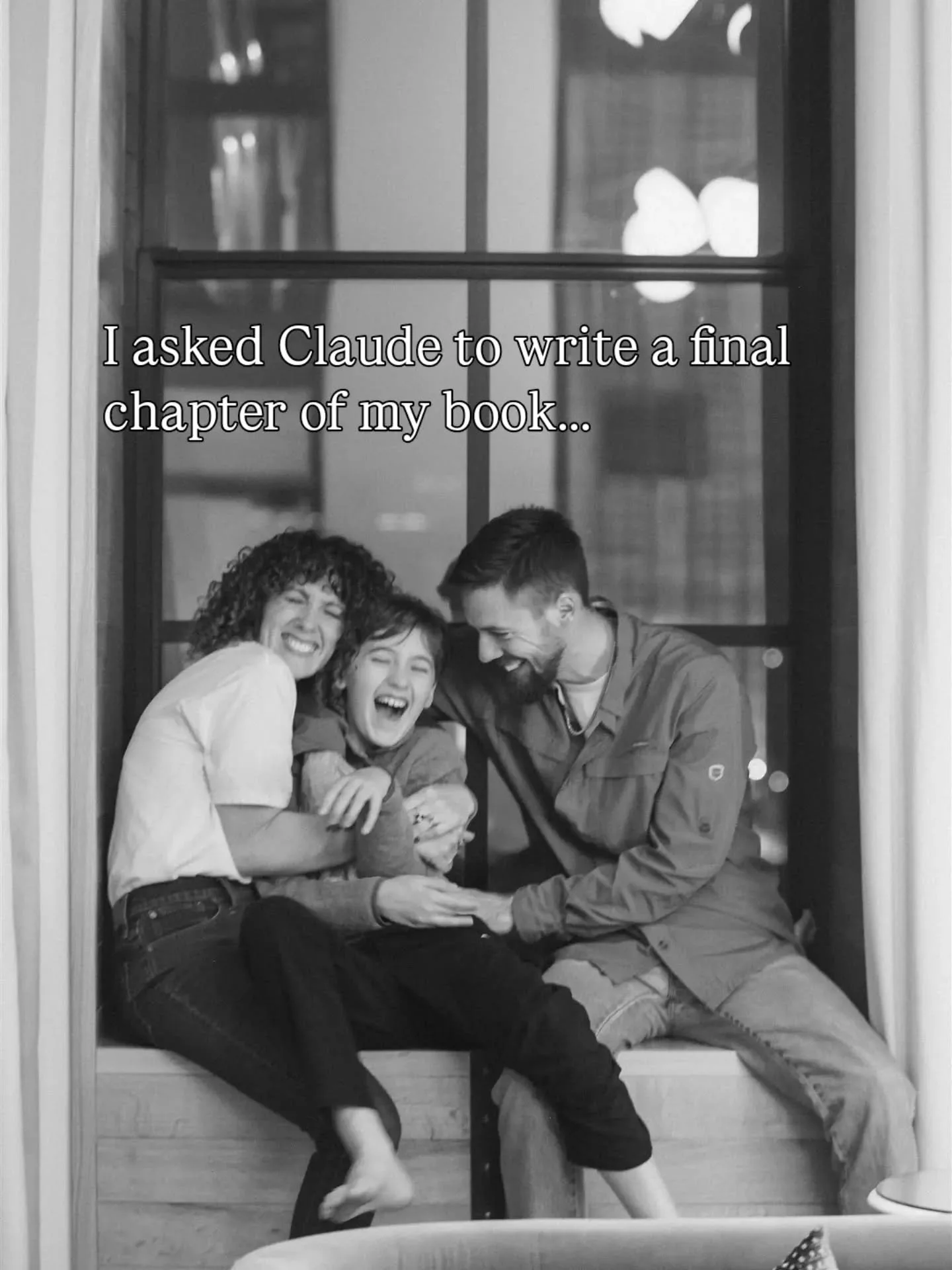 This trend made me cry 😭 saw this on TikTok and had to try it. Here's the prompt if you want to play. 👇🏻

"If you had to write a book about me what would be on the last page?
Based on everything you know about me.
Brief, without explanation.&