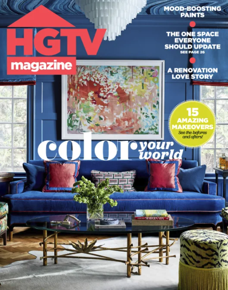 HGTV | Go big on wallpaper