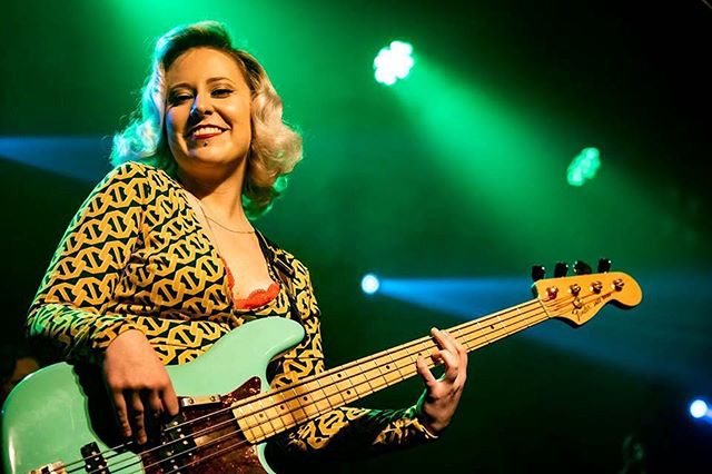 Green Dreams 💚 Pic by magic man @arcanitestudios #yeg #jazzbass #mercyfunk