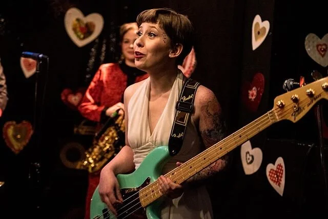 This face happened when Crystal (mid-song) held up a previous years LoveFest setlist. How did it get on stage that night? We still don&rsquo;t know.