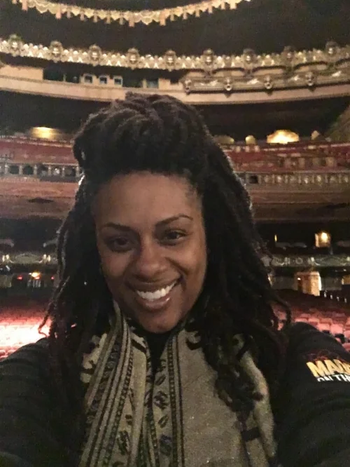 Rona Dana in her hometown. Fox Theater in St. Louis, MO - Madea on the Run Tour
