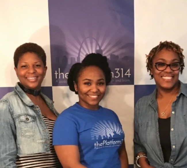 (left to right) Dawn, Marissa, and Starr