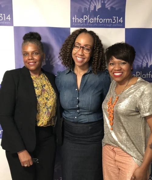 From L to R: Lori Jackson, Dr. Raegan Johnson, and NIcci Roach