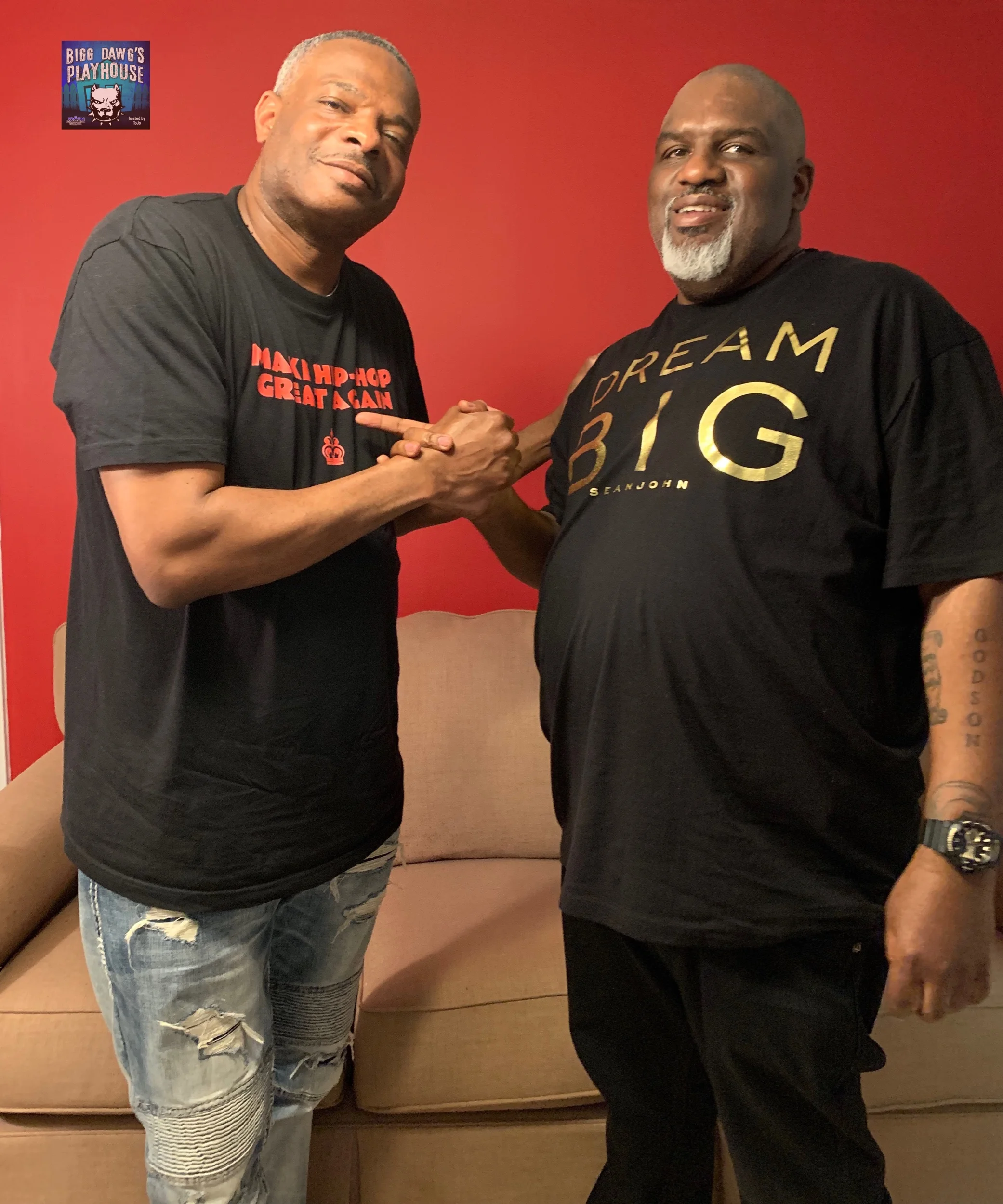 L to R: DJ Kut and Tojo