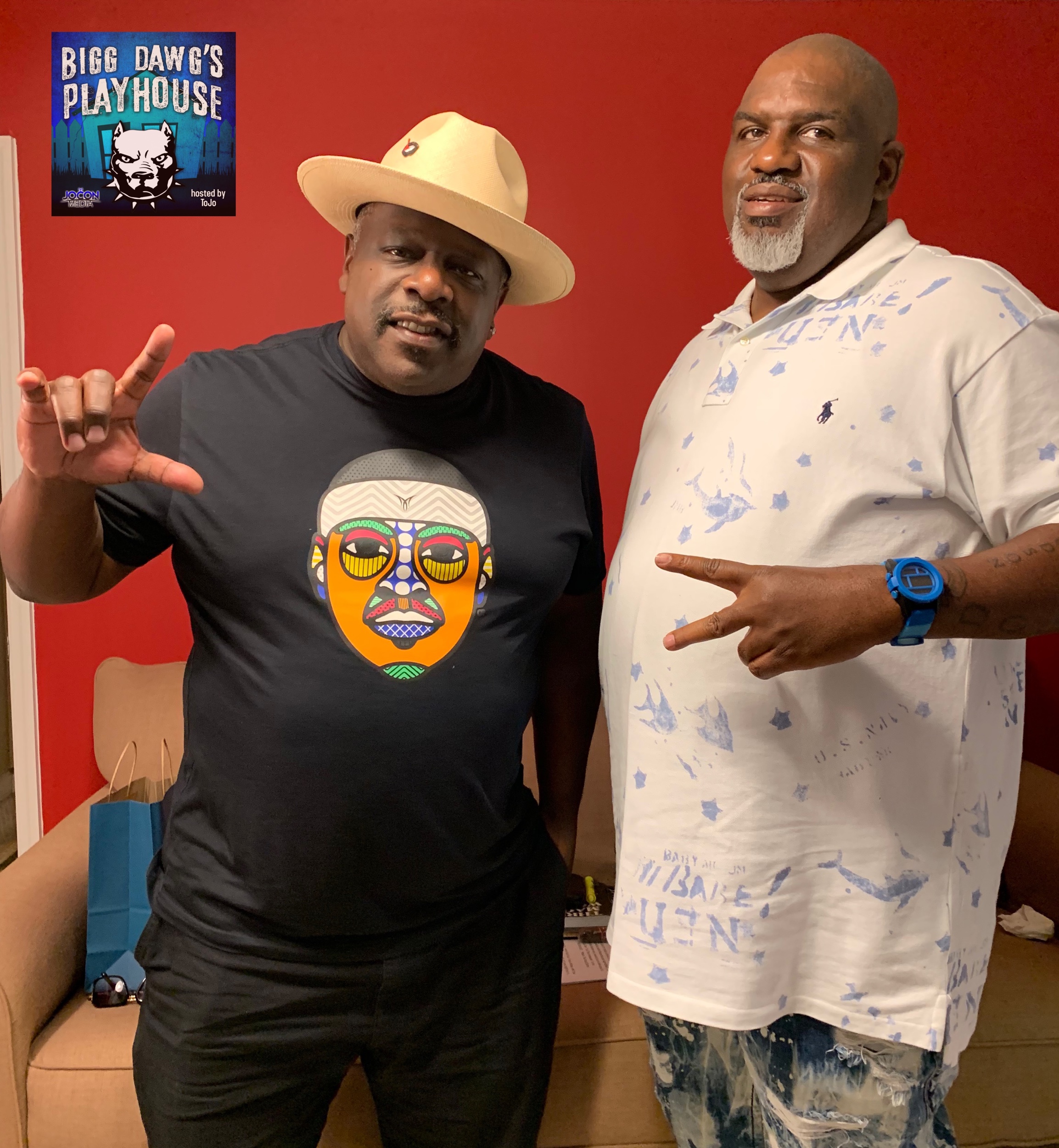 L to R: Cedric The Entertainer and Tojo