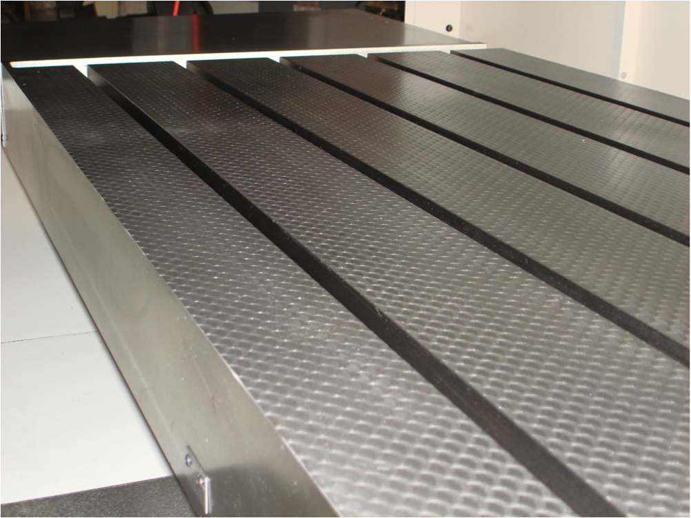 Re-cut Table to ensure squareness