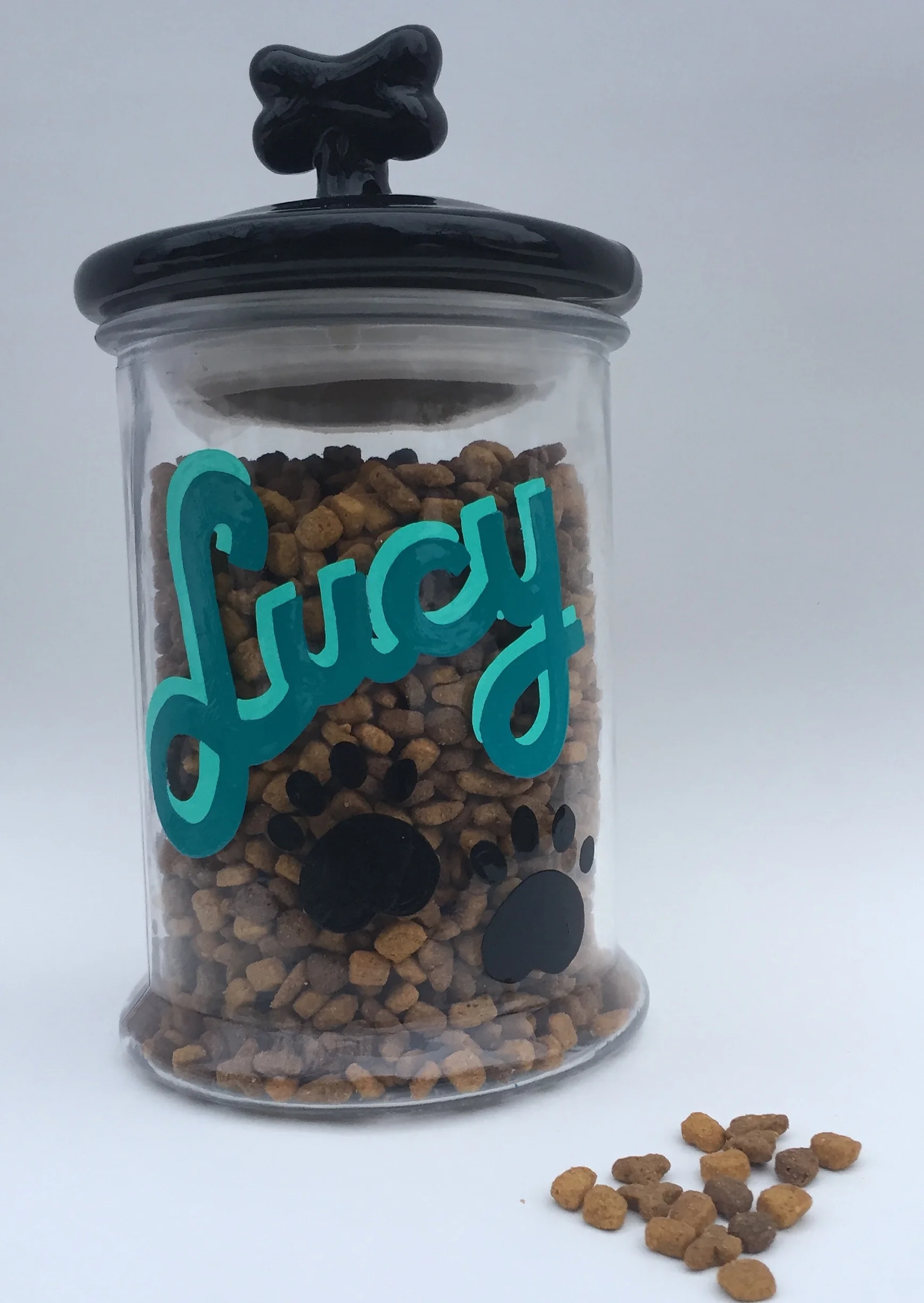  Sweet little treat jar for a lucky pup in Boston.&nbsp; 