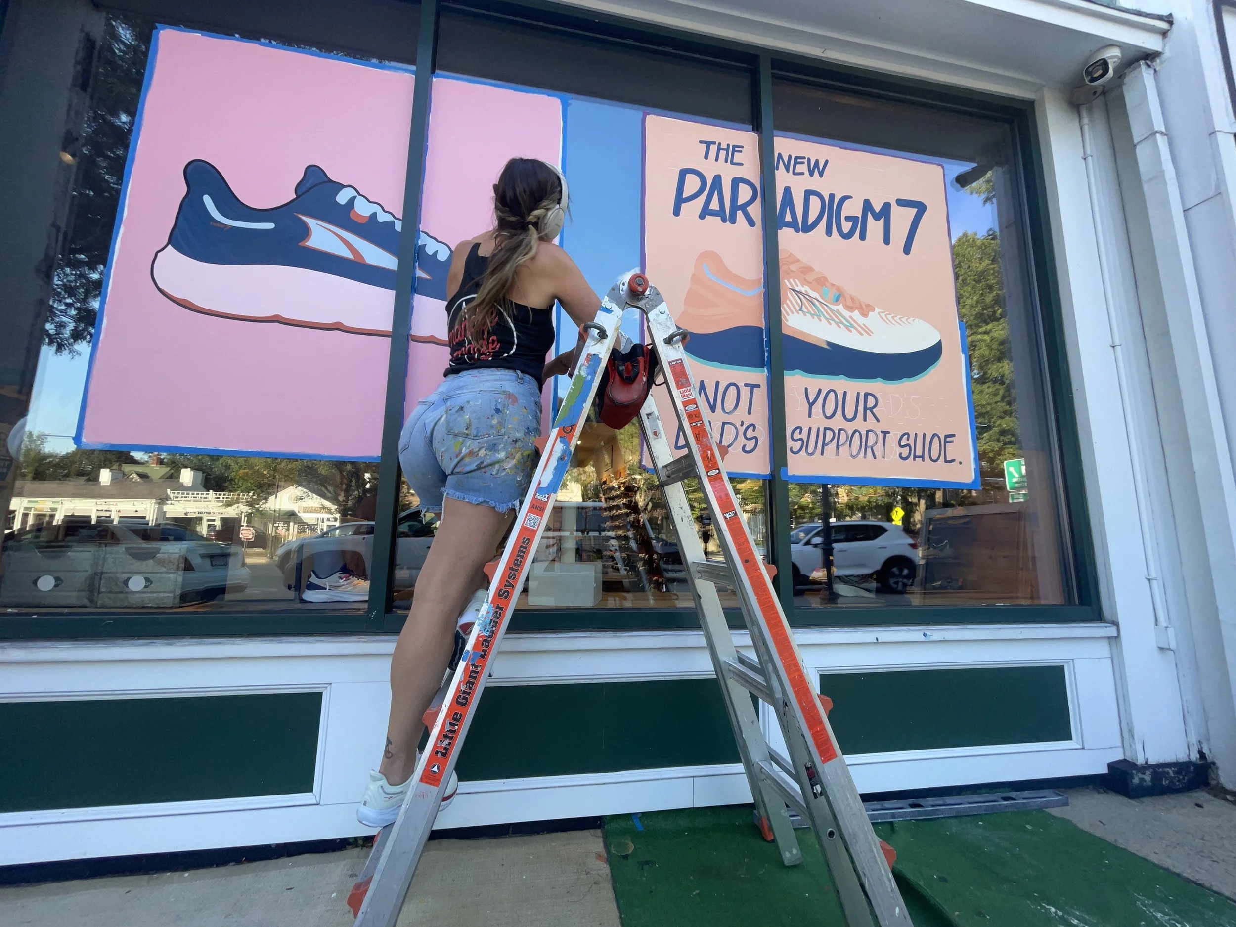 Marathon Sports x Altra Running window