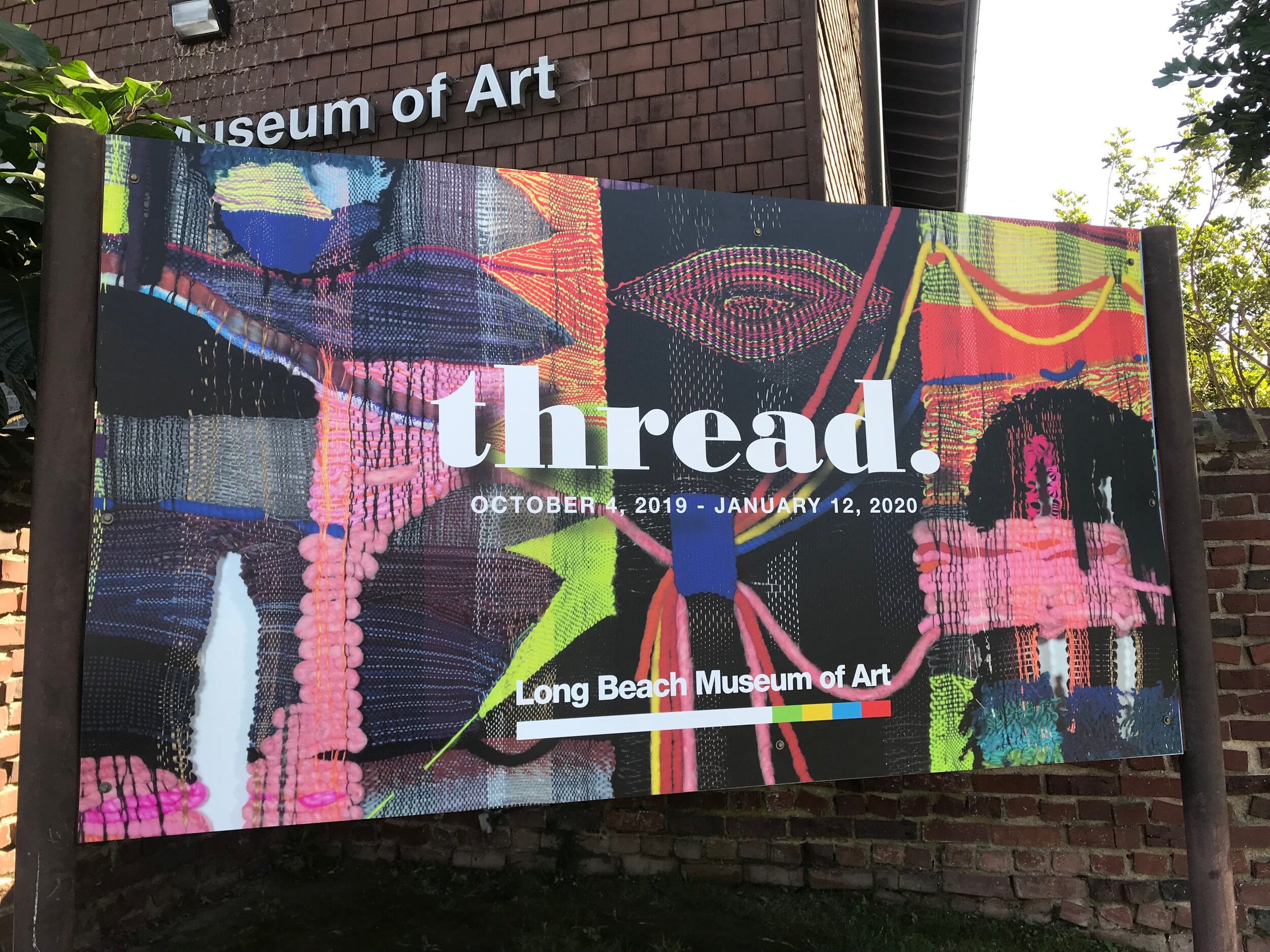 Thread.  Longbeach Museum of Art, 2019