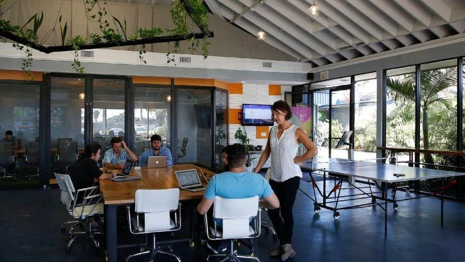 The Point has an open floor plan and bay views for companies wanting to get out of their usual office space for projects, training or team building.