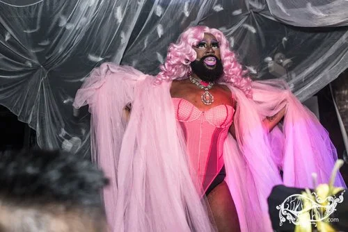 LYLAS: A Ball to Rememember at Berlin Nightclub Chicago; 2016; role: installations ; photographed by Kater Jane Photography; pictured: Lucy Stoole