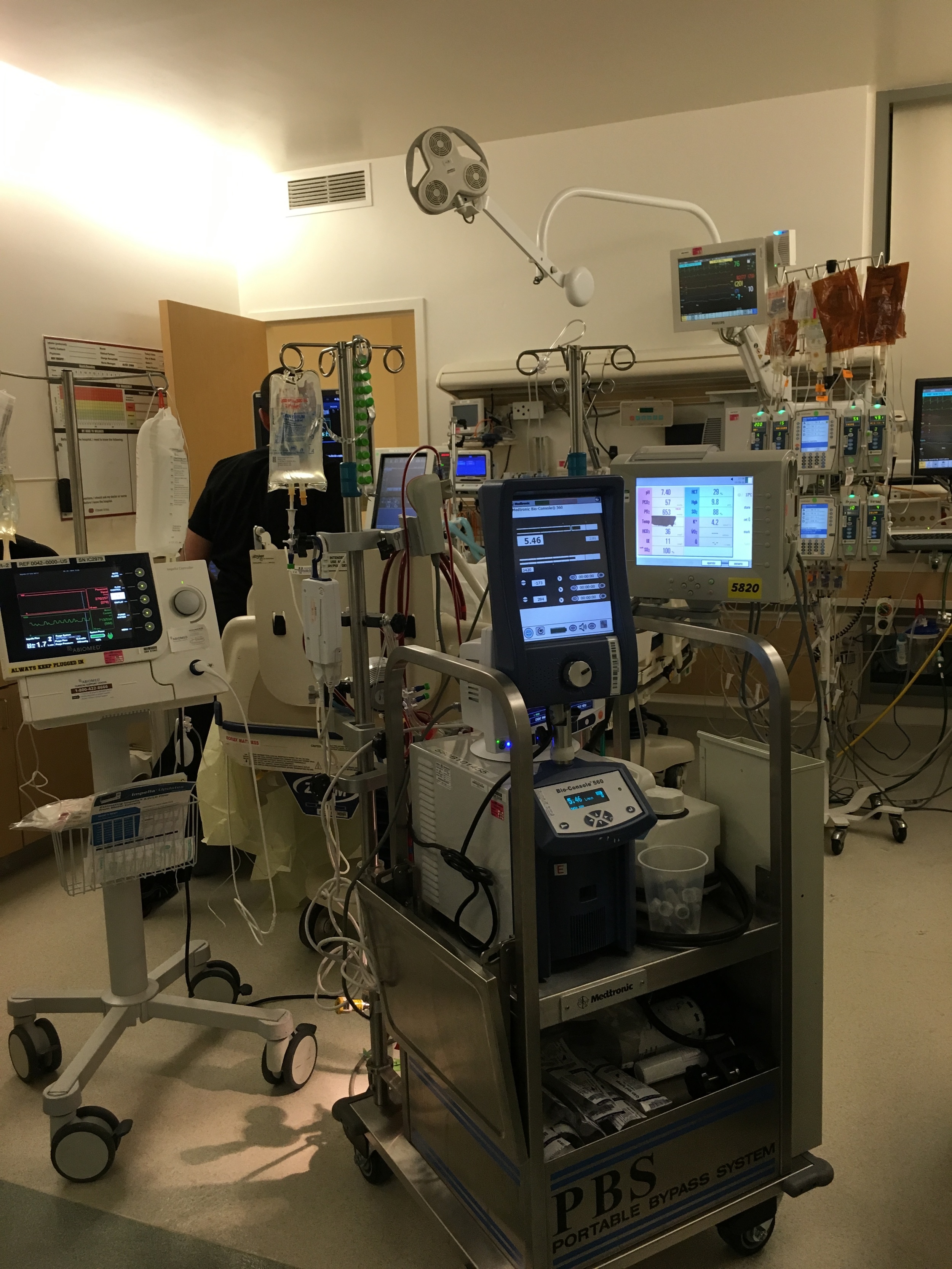  Serious machinery in the ICU 